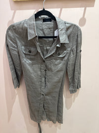 IKKS - Chemise longue Gris - T.36