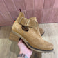Bottines camel T.38