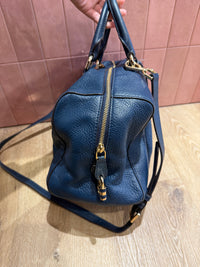 Sac bleu cuir Michael Kors