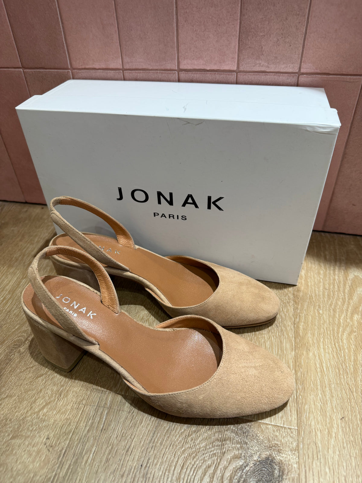 Sandales beige Jonak T.38
