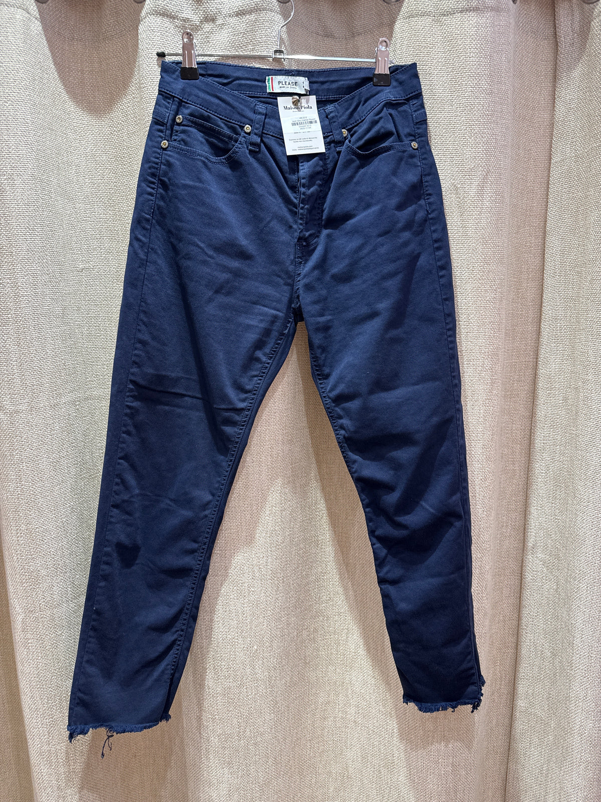 Jean bleu marine Please