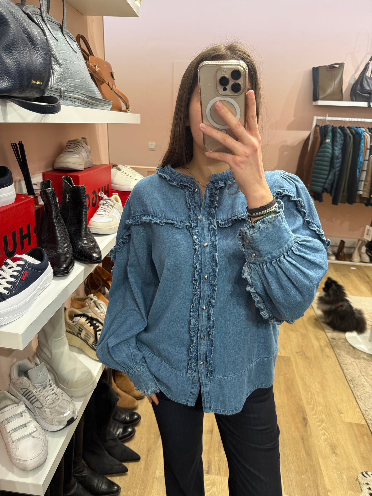 Chemise en jean taille M