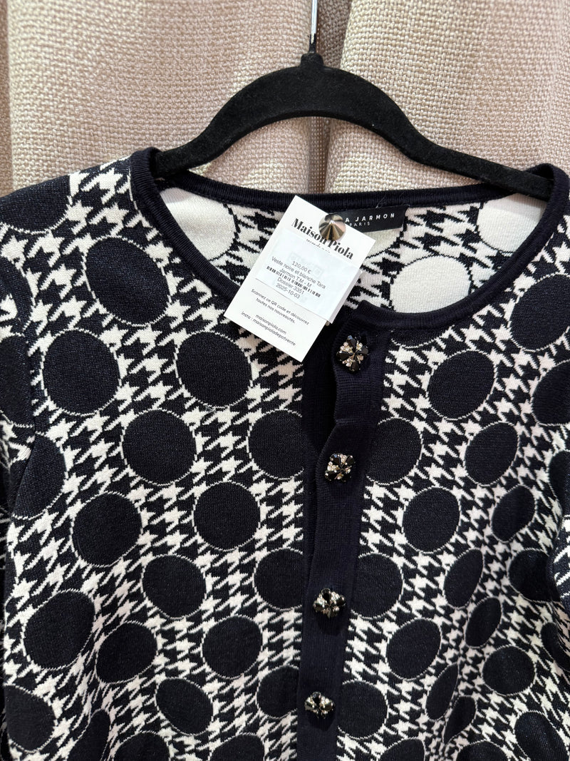 Veste noire et blanche Tara Jarmon T.M