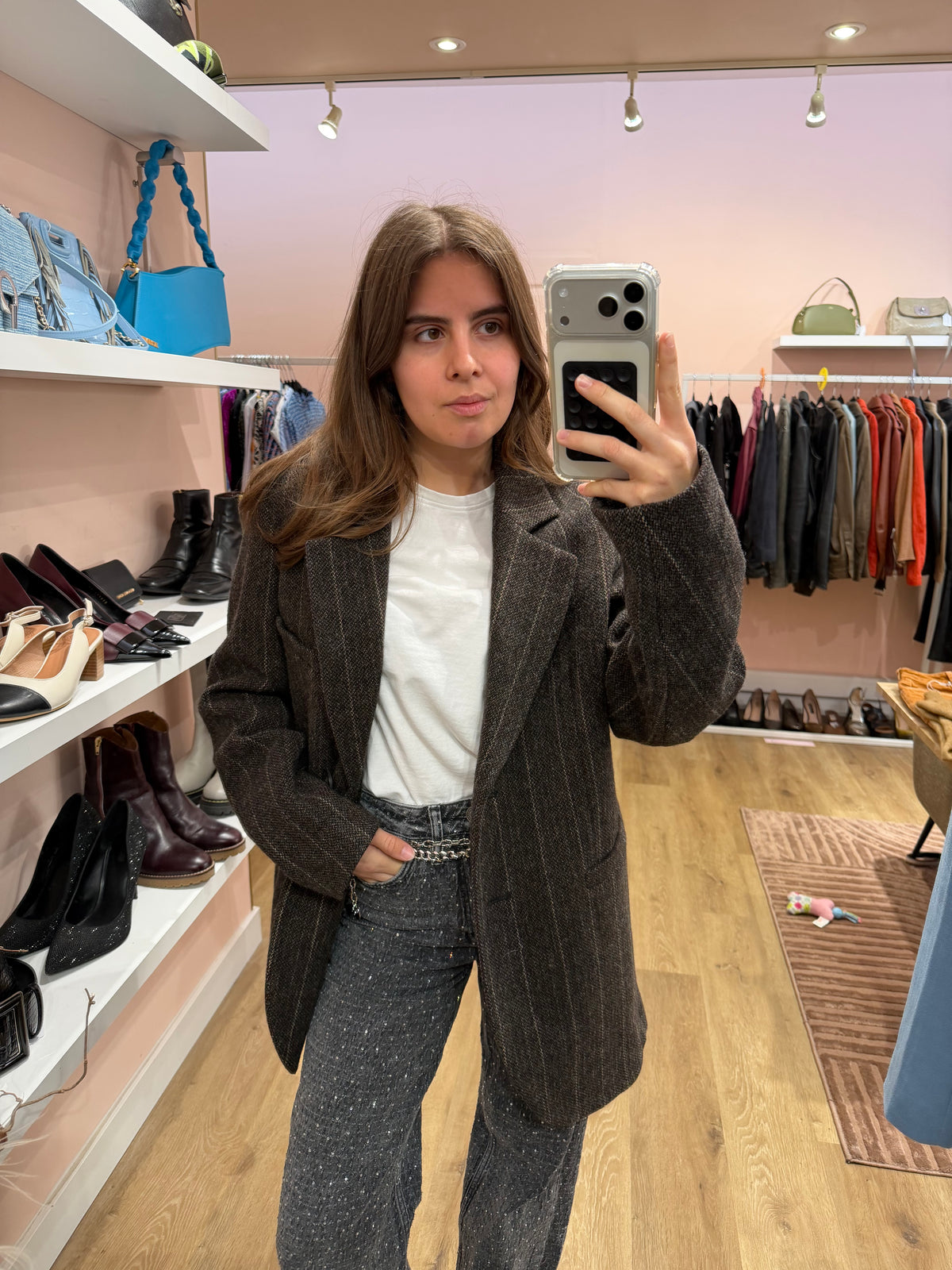Manteau Vanessa Bruno T.38 100% laine