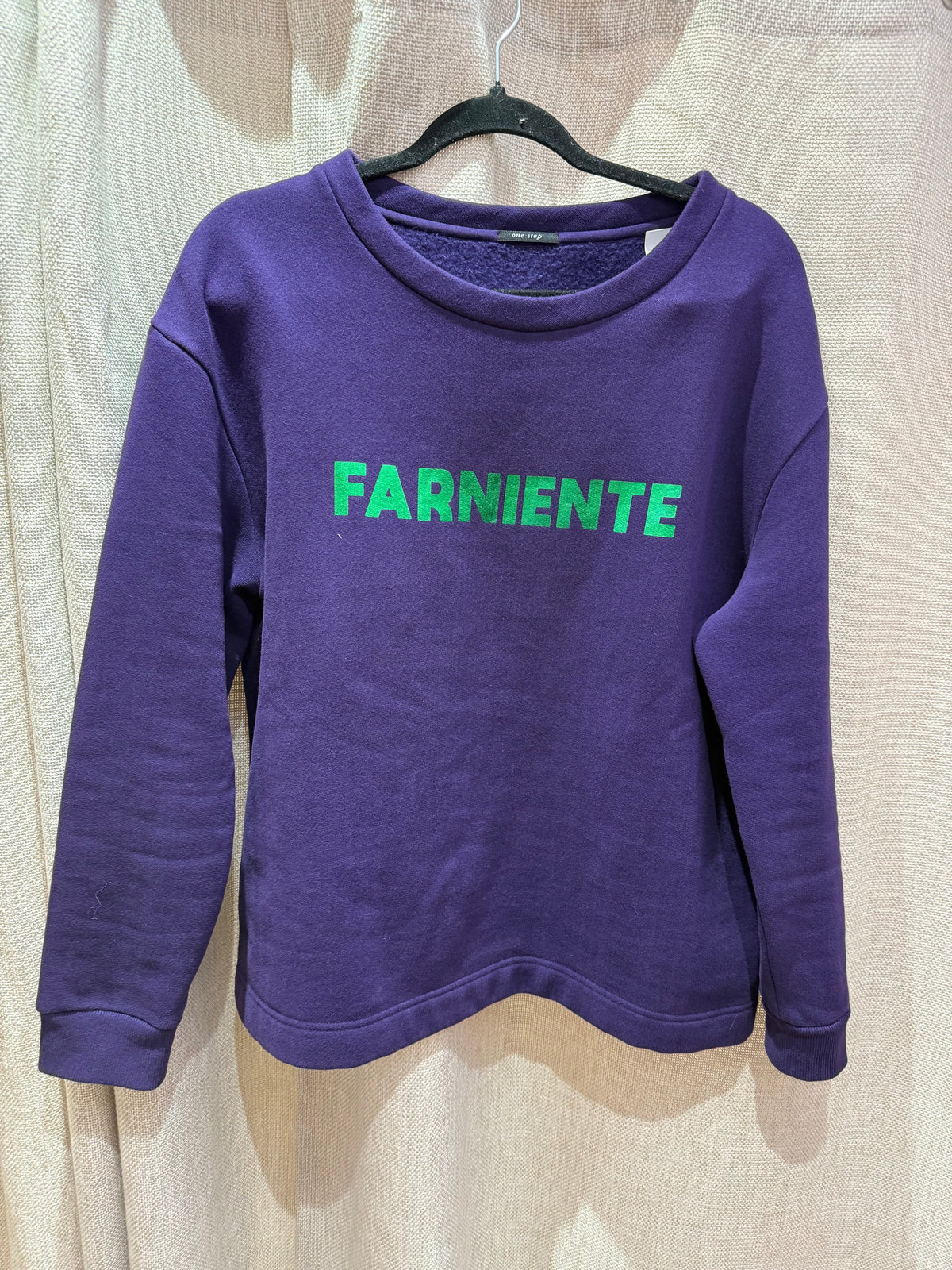 One Step violet (sweat-shirt) T.XL