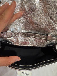 Sac cuir argenté Ottod'Ame 24/06