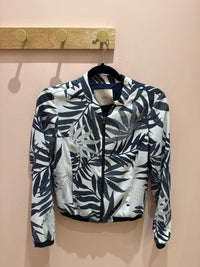 Bomber bleu et blanc T.S