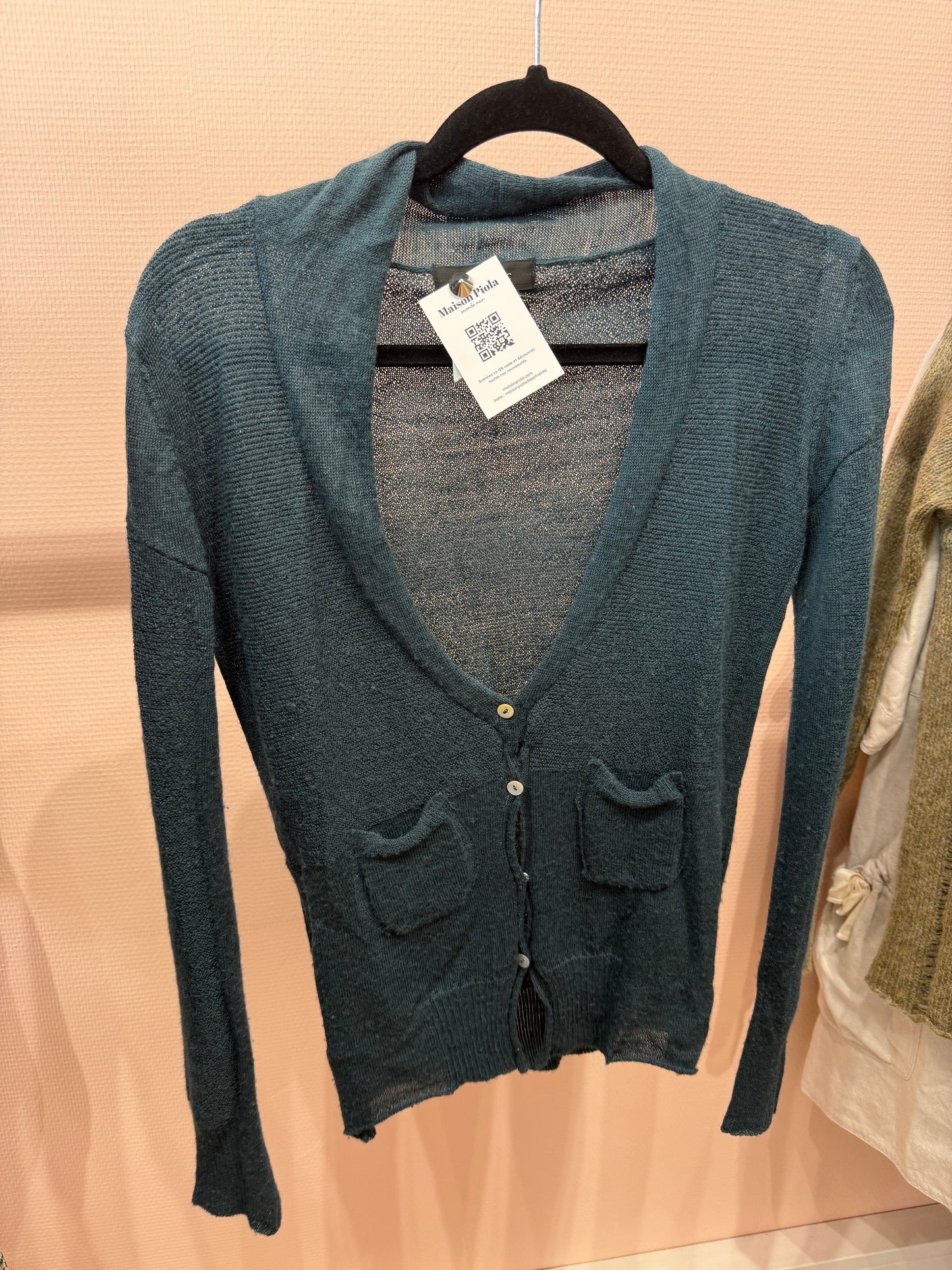 Pull gilet cotélac T.XS