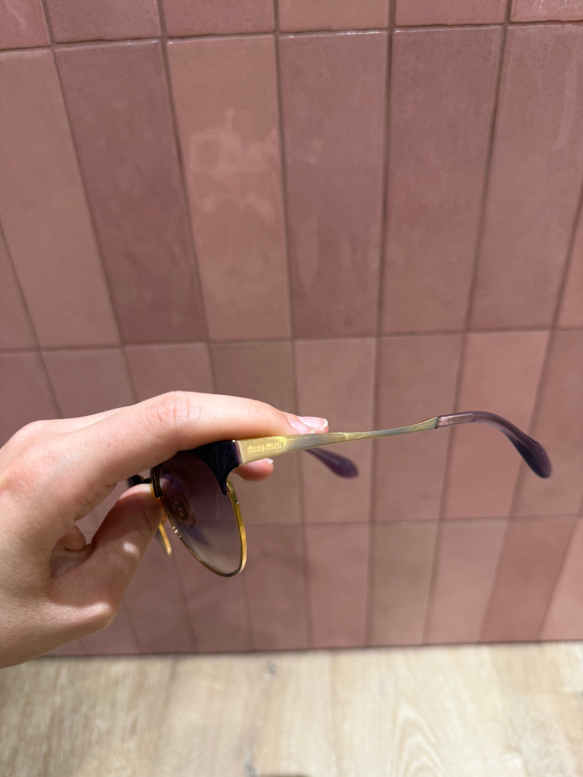 Lunettes miu miu rose vintage 20/07