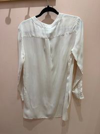 Blouse soie Atos Lombardini Beige 40