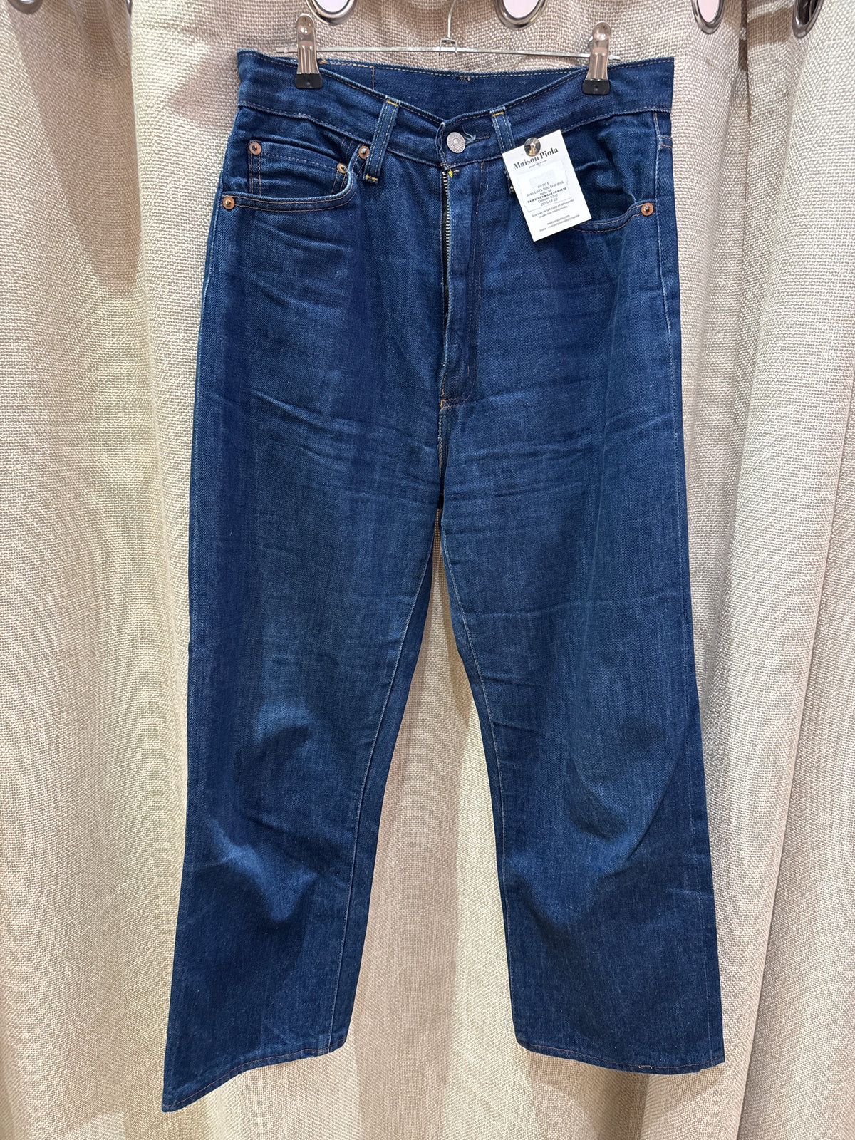Jean Levi's bleu brut droit taille 38