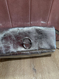 Sac cuir argenté Ottod'Ame 24/06