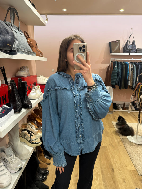 Chemise en jean taille M