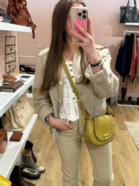 Veste matelassée APC beige T.40