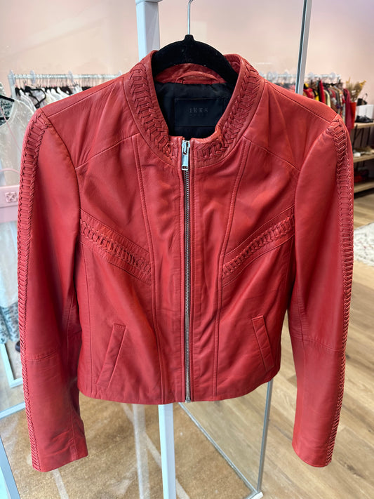 Veste en cuir IKKS T.M