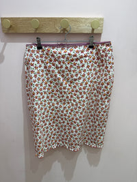 Jupe beige et rouge Kookai T.42