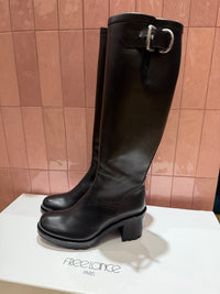 Bottes noires à talon - Free Lance - Taille 38 18/09