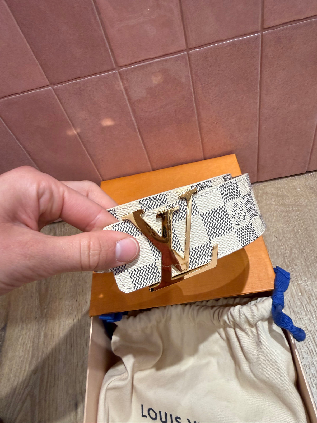 Ceinture Louis Vuitton 90