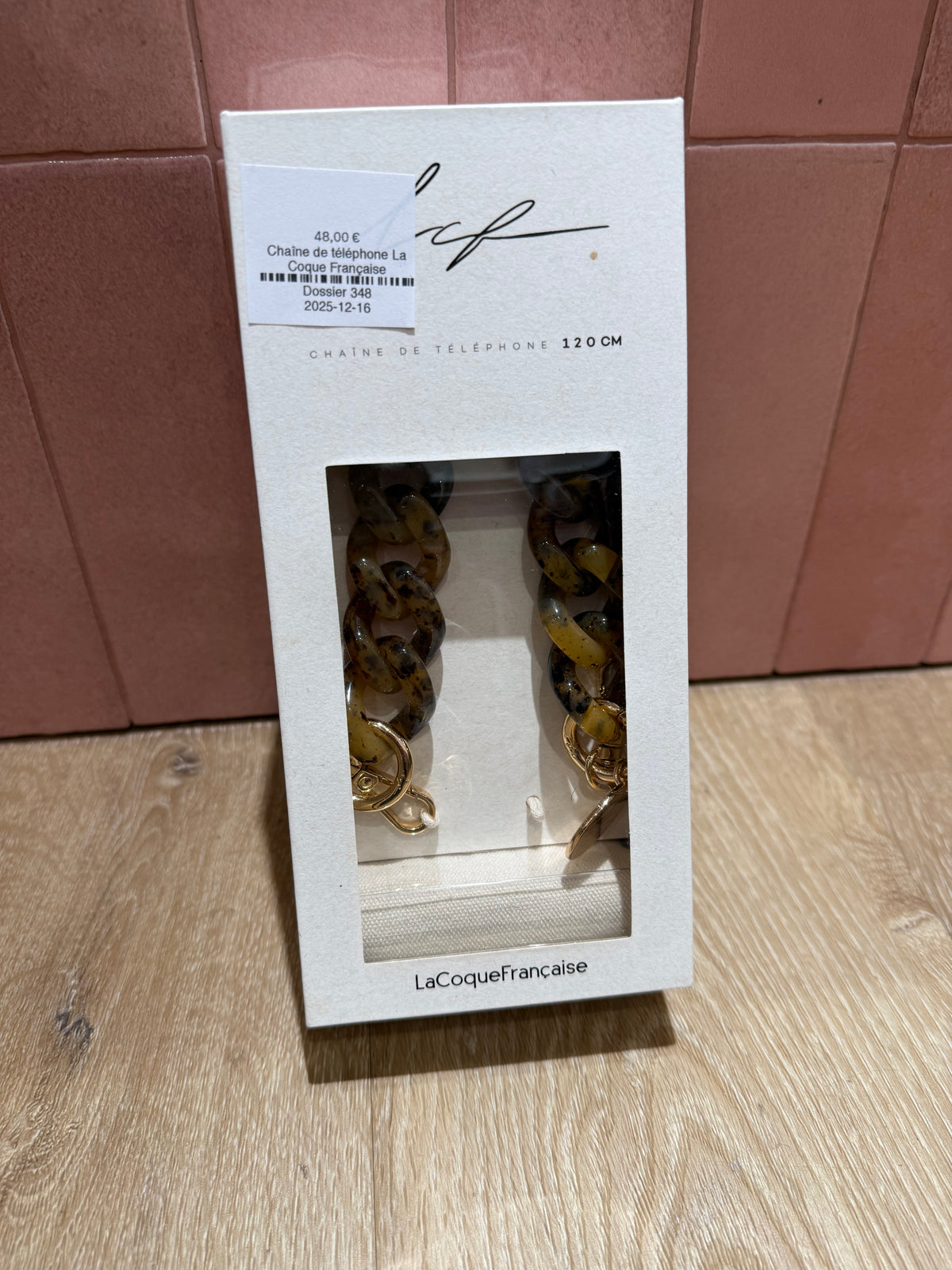 Chaîne de téléphone La Coque Française état neuf