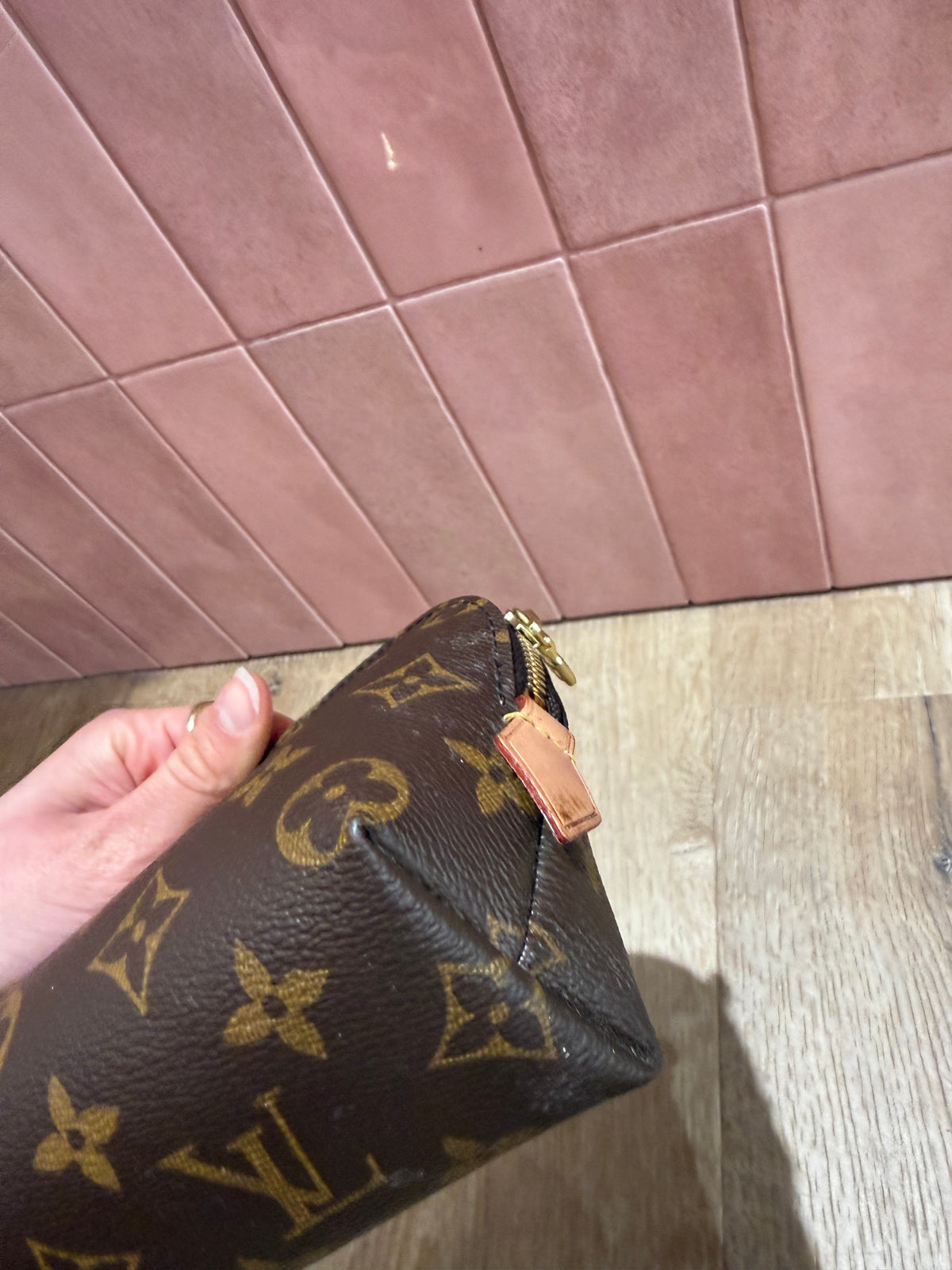 Pochette Louis Vuitton monogramme
