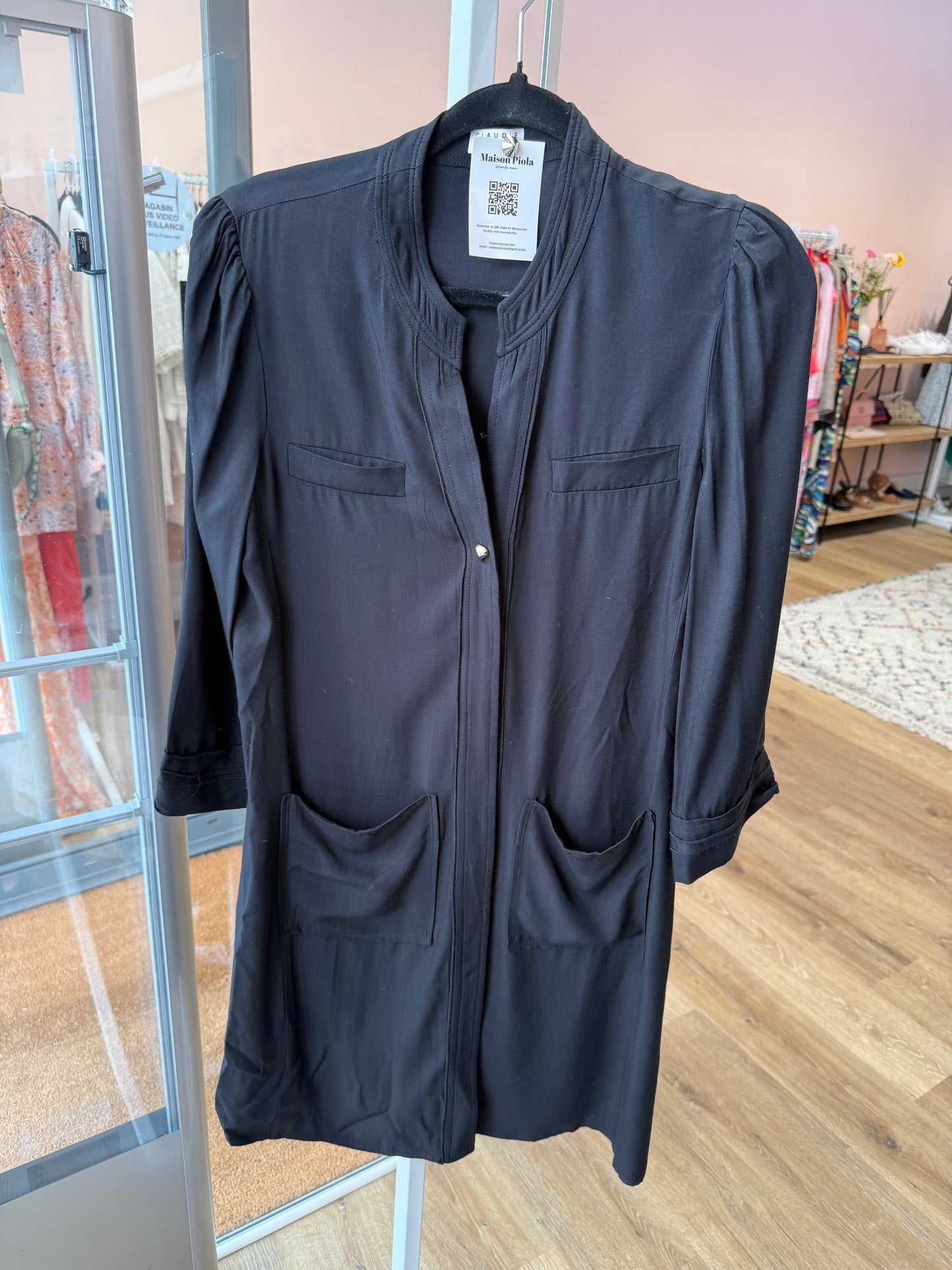 Robe noire Claudie Pierlot T.38