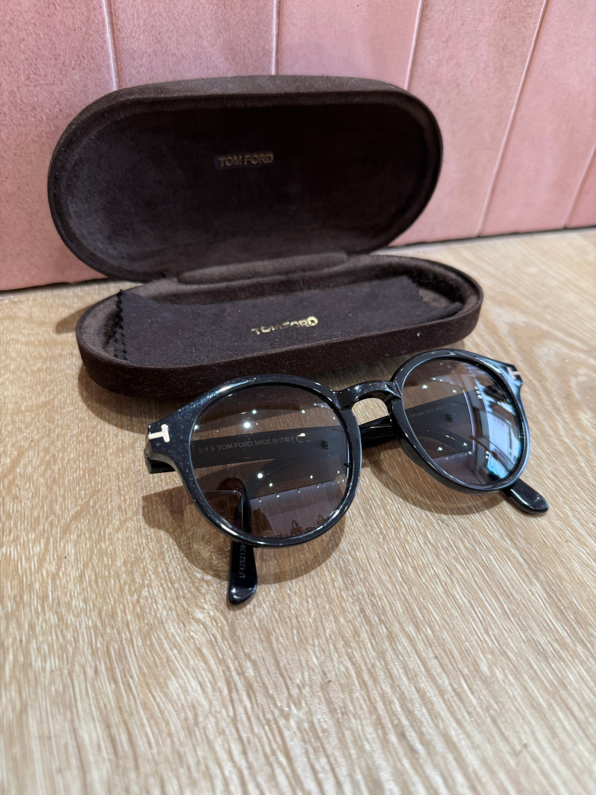 Lunette tom Ford noir 09/06