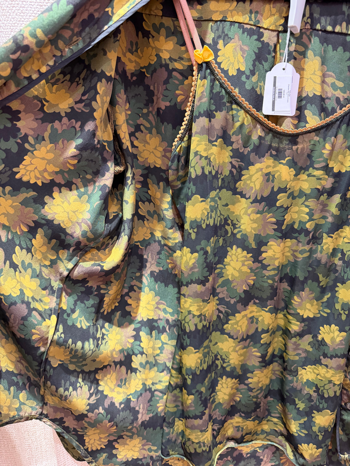 Twin-Set Verte et noire T.L - Chemise (Soie) 10/09