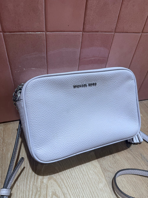 Sac violet en cuir Michael Kors