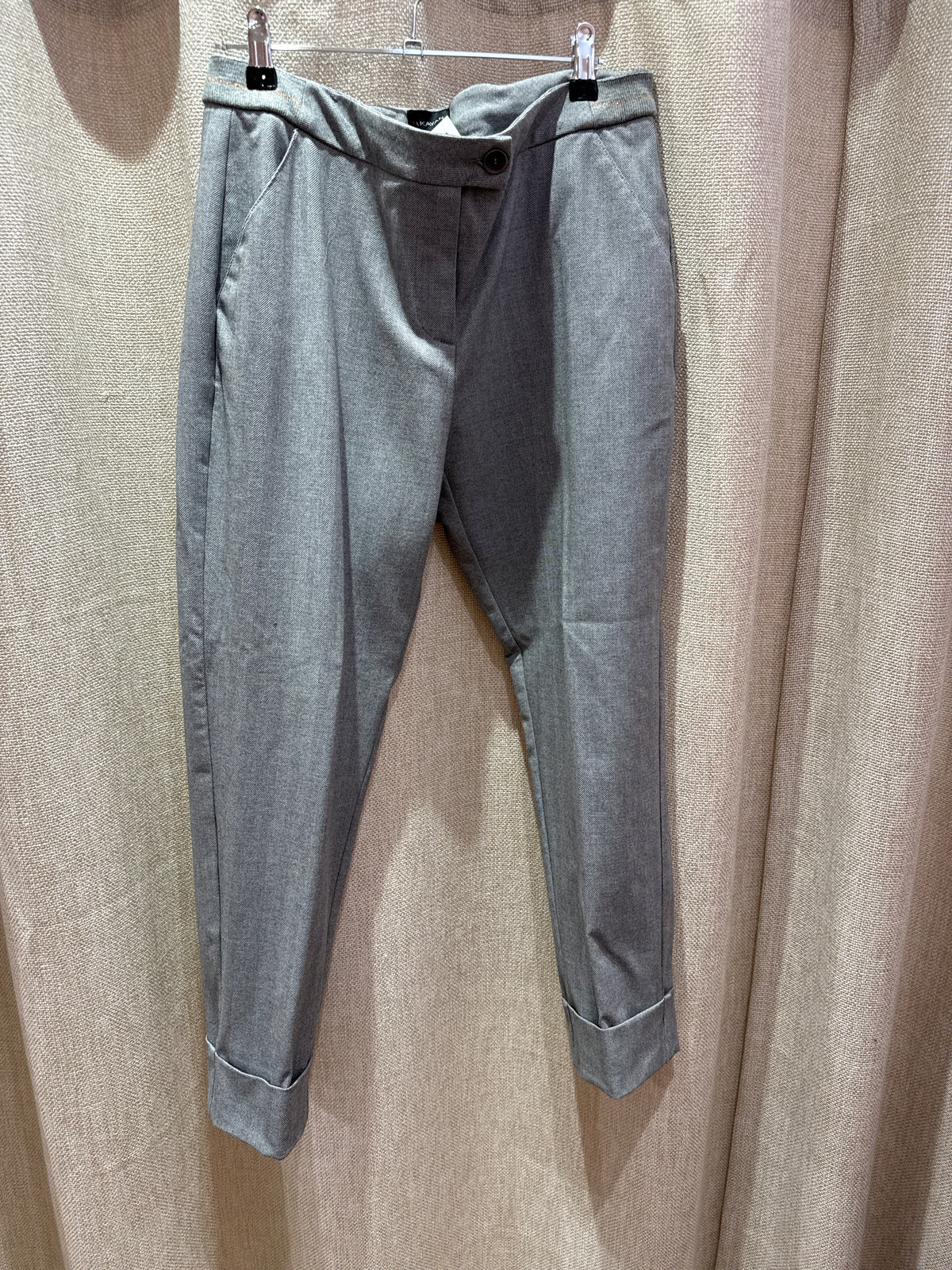 Pantalon gris Eva Kayan T.40