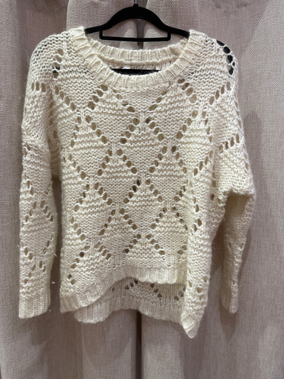 Pull blanc Gold and Silver TU