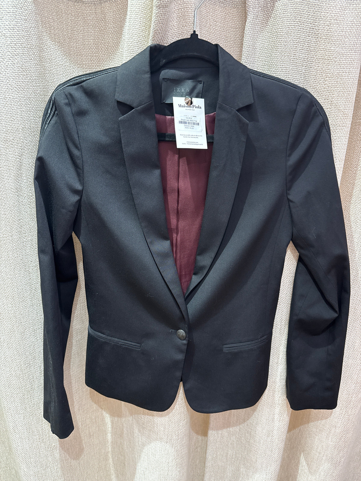 Blazer noir IKKS T.34