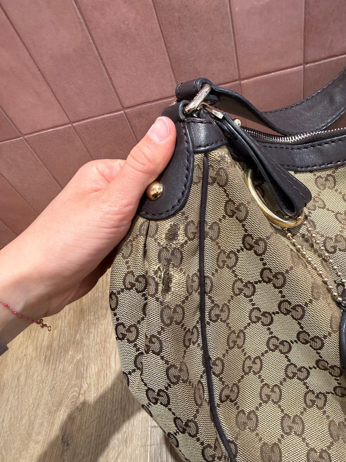 Sac Gucci sukey monogramme