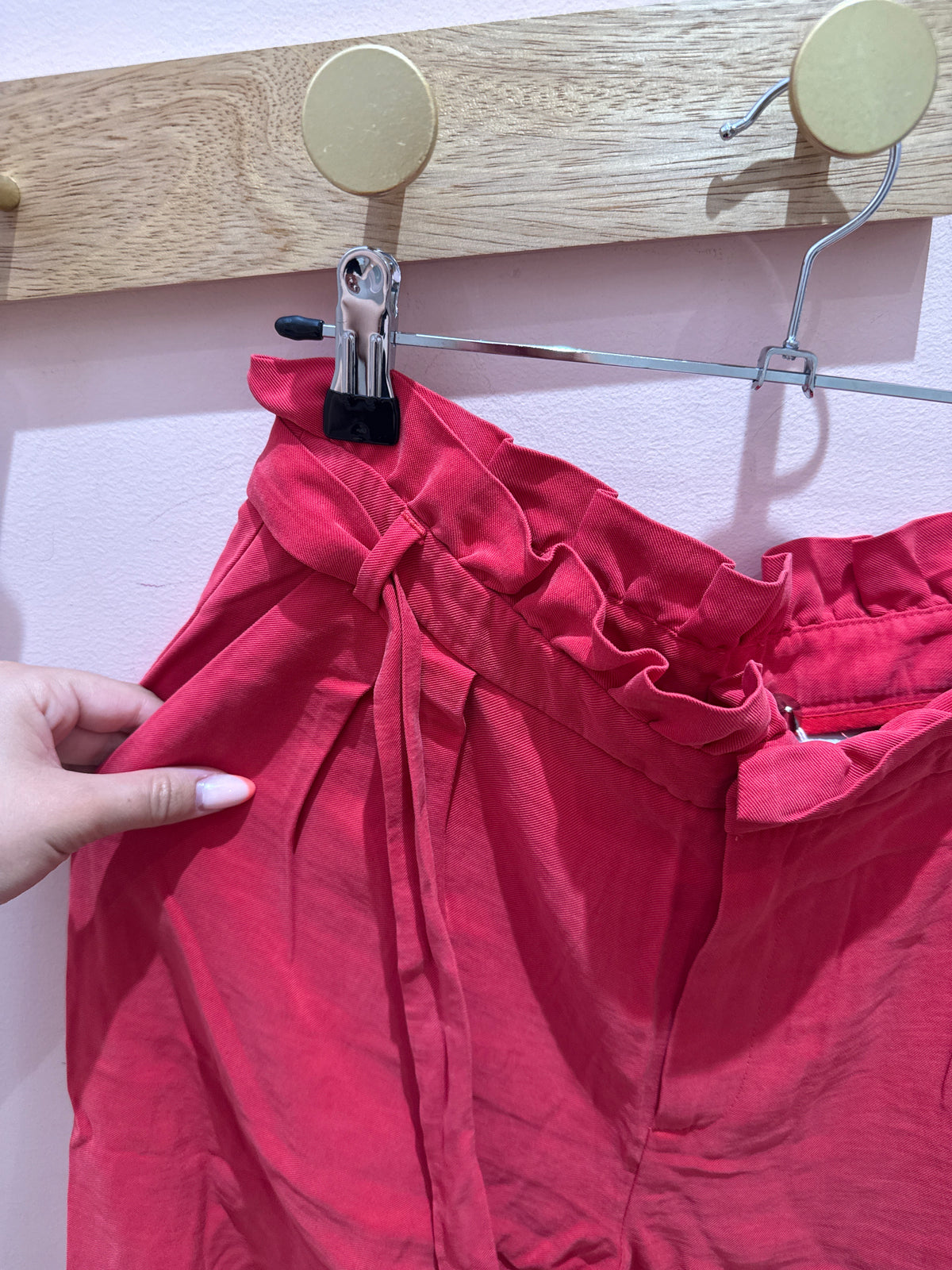Pantalon I.Code rose carotte T.36