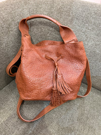 Sac Gérard Darel en cuir marron