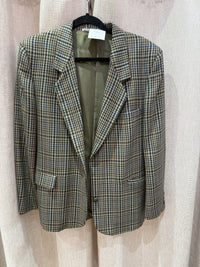 Veste Burberry pied de poule T.40