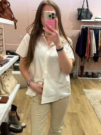 Chemise manches courtes APC blanche T.38