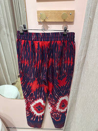 Des Petites Collections Pantalon Rouge et bleu marine T.M