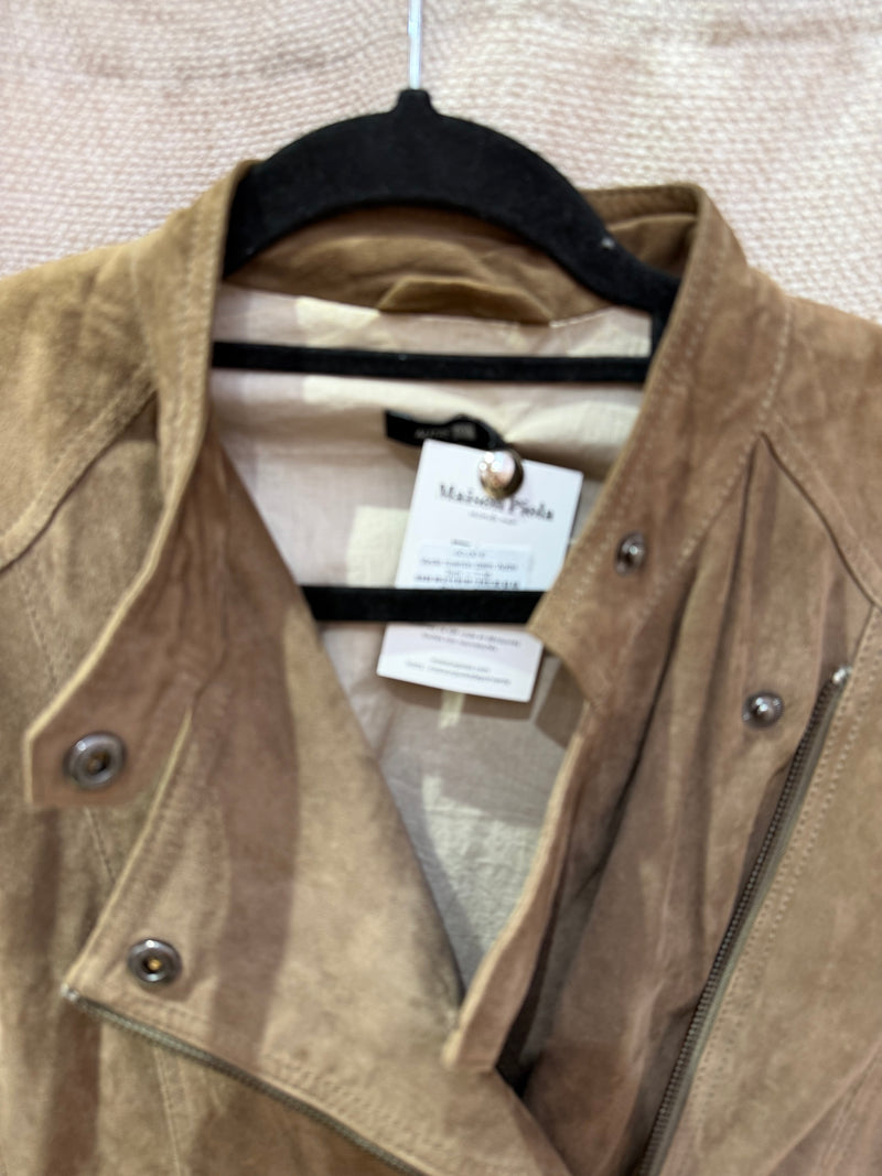 Veste marron daim Autre Ton — T.38