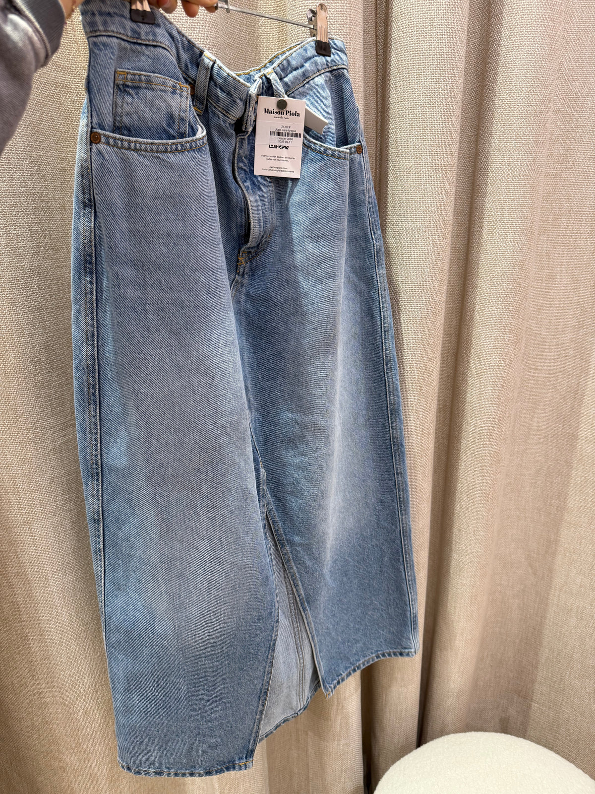 Jupe longue mango taille M