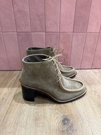 Derbies à talons Kaki Paraboots T.38