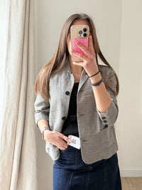Blazer Acoté Noir et blanc T.M