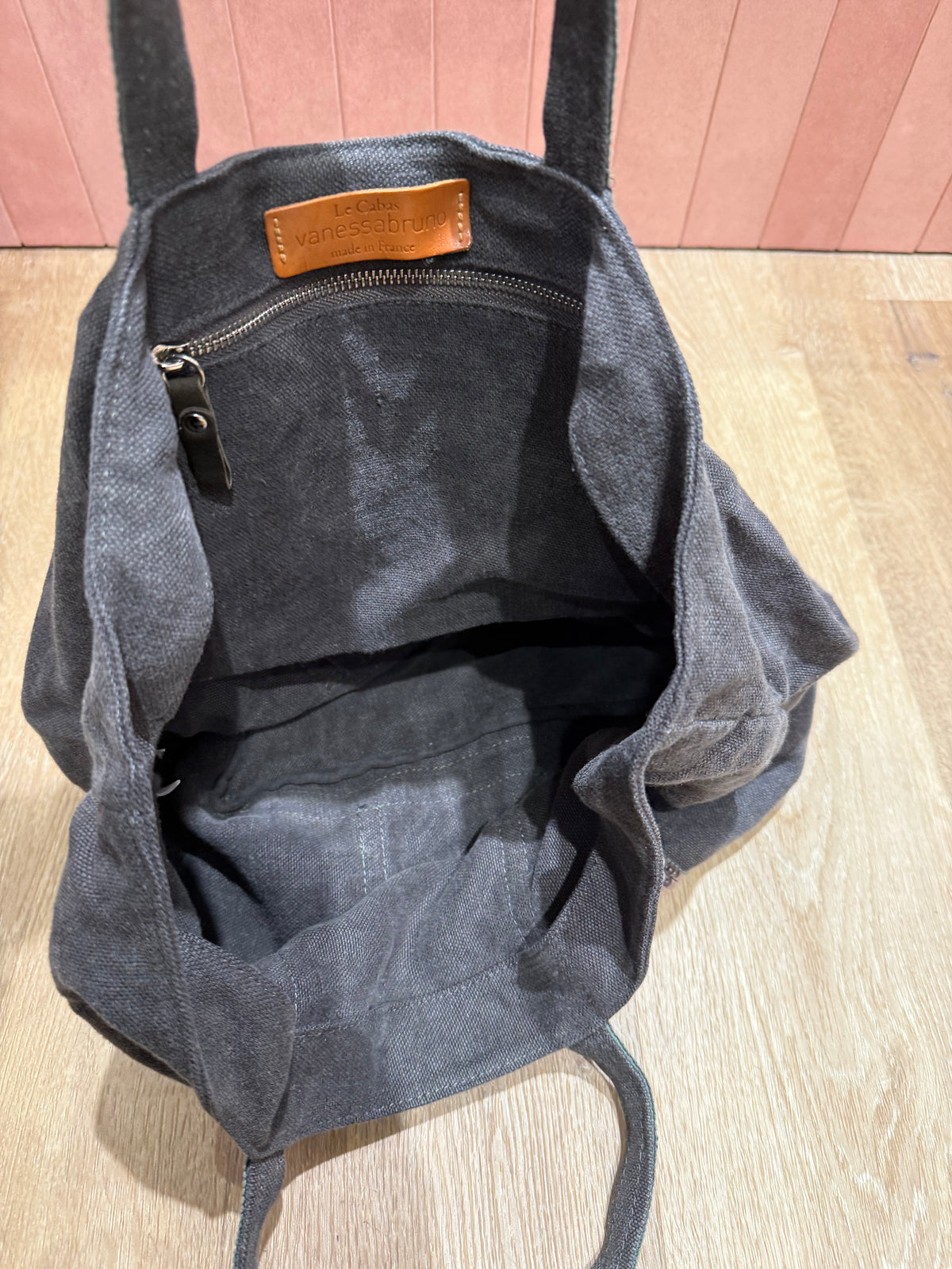 Cabas Vanessa Bruno gris T.U