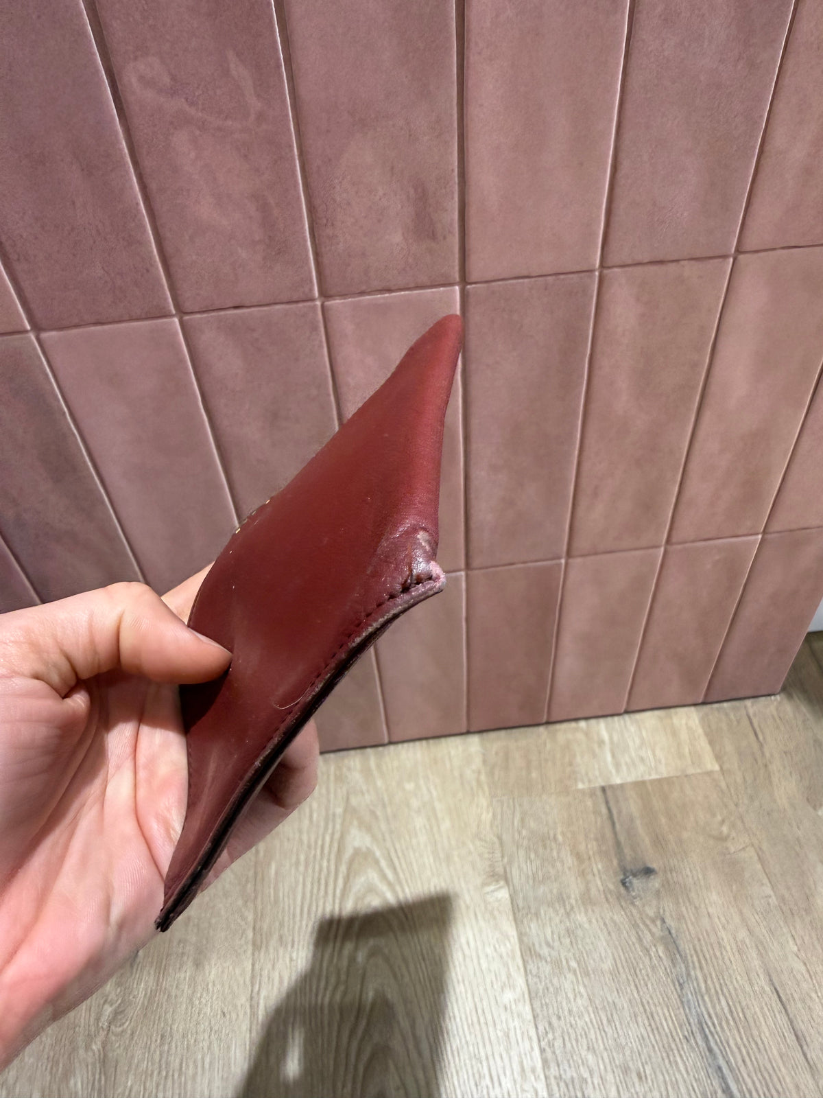 Pocehtte en cuir cartier
