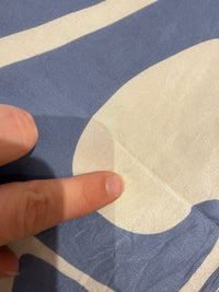 Foulard Moschino bleu T.U soie