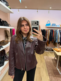 Veste en cuir Zapa T.42 09/09