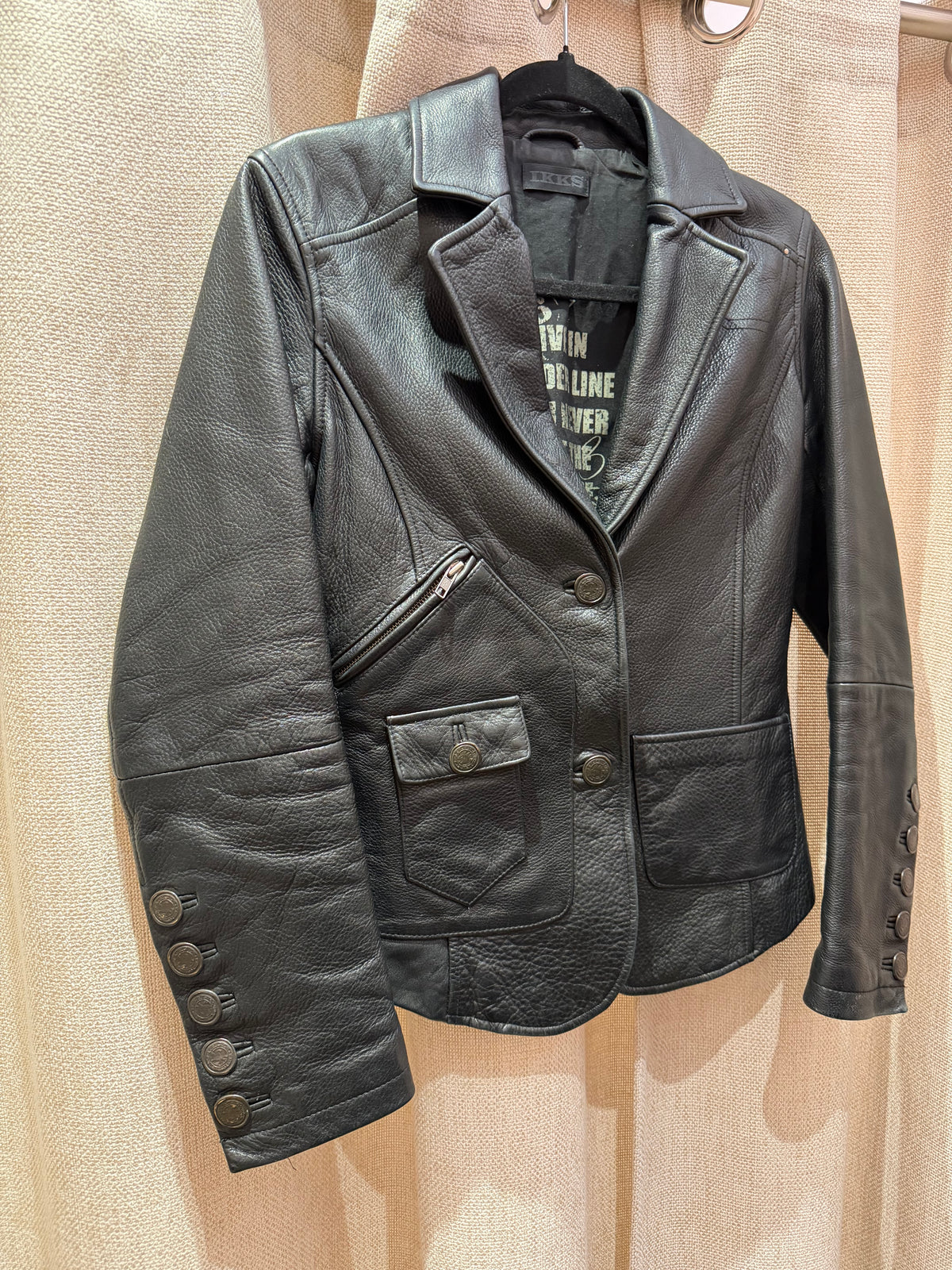 Veste noire cintrée ikks T.34 25/10