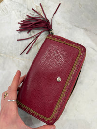 Portefeuille Lancel rose/ rouge