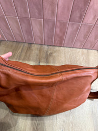 Sac cabas marron bandoulière Naterra 31/05