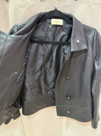 Veste en cuir Ba&sh T.S