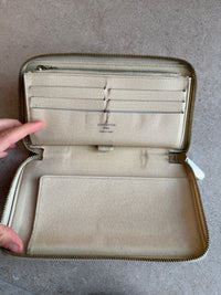 Porte-feuille Louis Vuitton damier azur 13/08